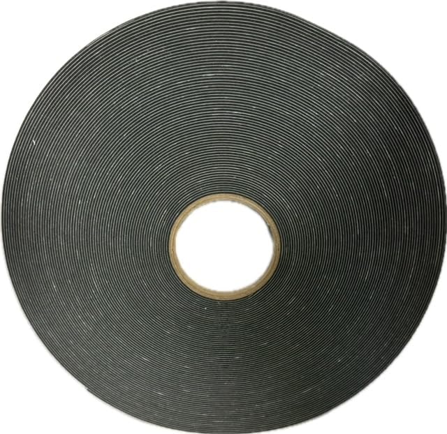 Generic Peak Weather Stripping Tape 1/16 inch Thick Foam x 3/8 inch Wide x 150 ft. Long Black Black PVC Foam Tape