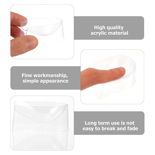 Miniatura 4 de Beaupretty Caja de inmersión de uñas, sistema de reciclaje de uñas, bandeja de accesorios de arte de uñas, caja de inmersión para guardar, línea