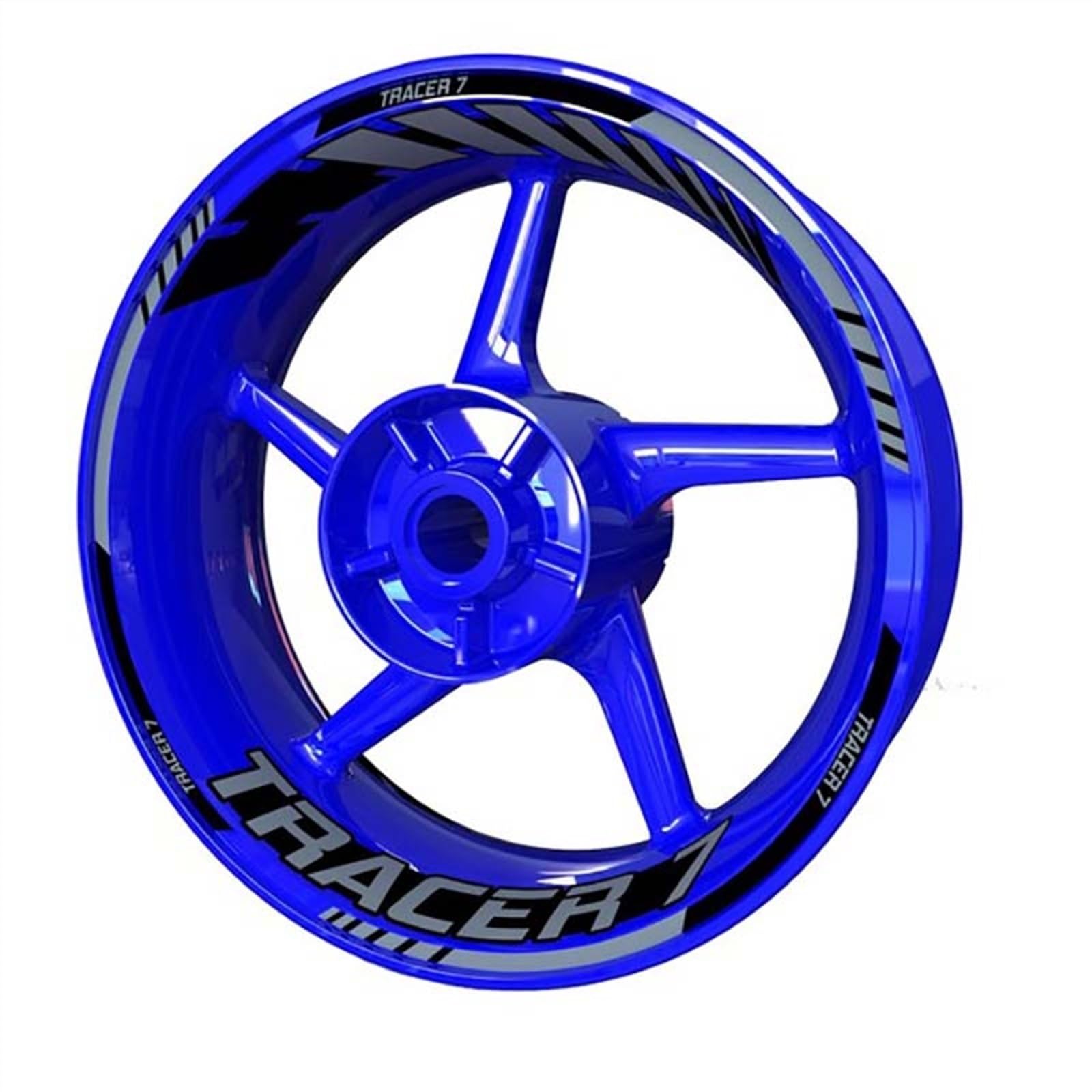 Motorcycle Accessories Wheel Sticker for Yamaha Tracer 9 900 7 Gt 9gt Motorbike Rim Decal Decorative(Color2)