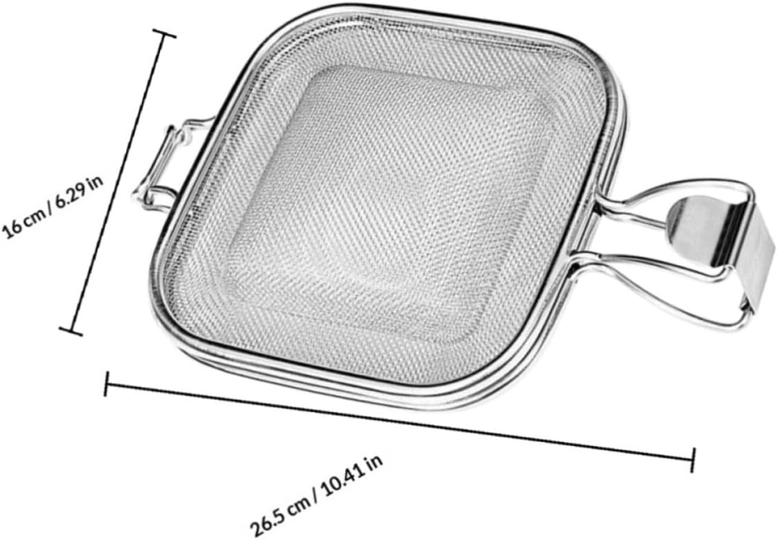Stainless Steel Sandwich Roasting Clip with Edges for Oven image 2