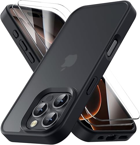 Miniatura 606 de Funda para iPhone 12, a prueba de golpes, para iPhone 12 Pro, protección contra caídas de grado militar, parte trasera dura, delgada, translúcida