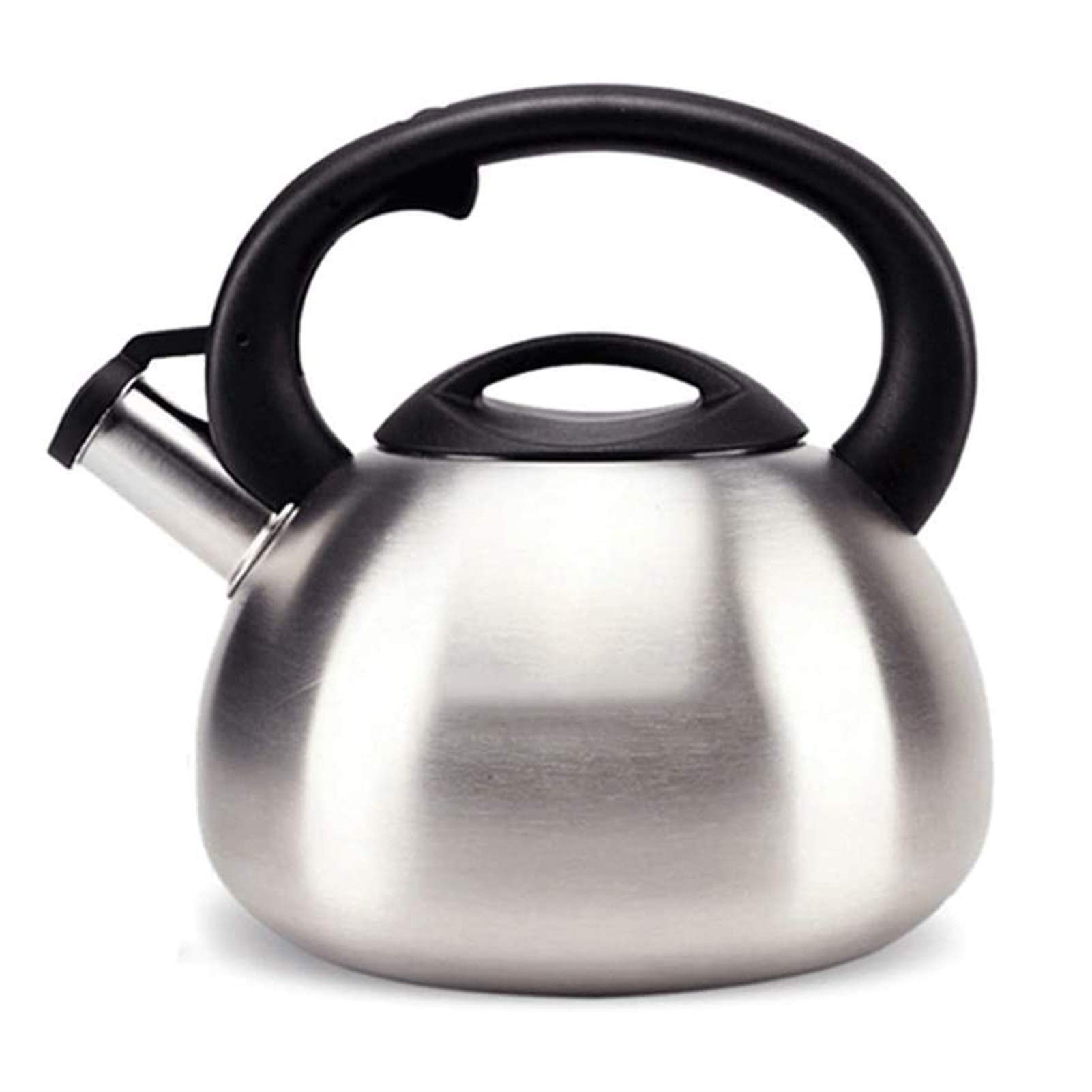 Bouilloire à thé sifflante légère anti-goutte pour cuisinière