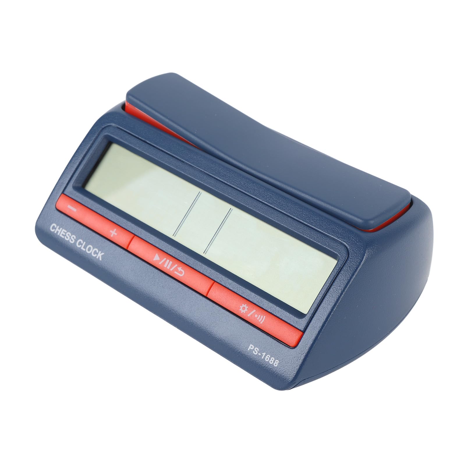 Horloge D'échecs Numérique Portable, Minuterie Professionnelle pour Jeu de Tournoi, Grand écran, Retard de Bonus, Plastique Noir, Joueurs D'échecs Chinois Go