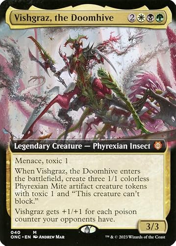 Magic: the Gathering - Vishgraz, The Doomhive (040) - Extended Art - Foil - Phyrexia: All Will Be One Commander