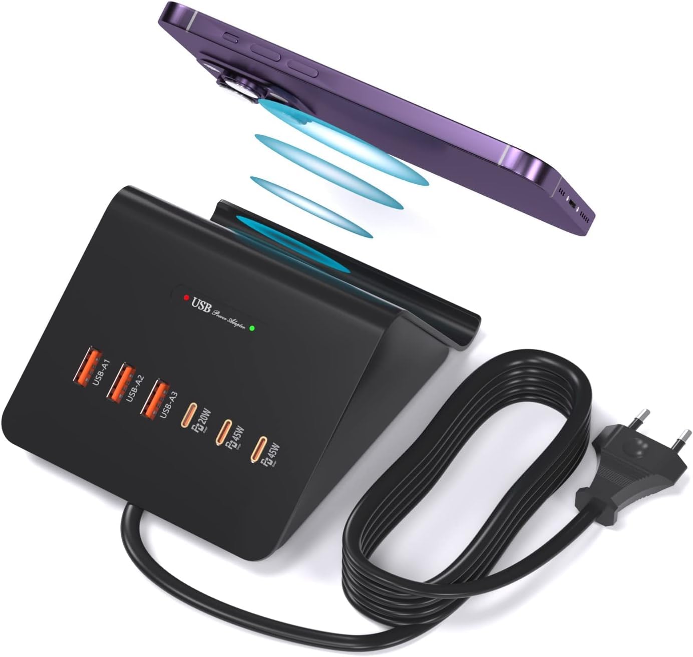 Caricabatteria 2 porte Usb 2500 mA 12/24V