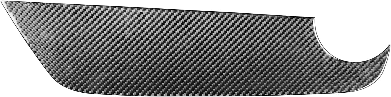 Car Carbon Fiber Accessories Passenger-Side Center Control Panel Protective Cover Sticker Compatible with Mercedes Benz B Class 2019/GLB 2020