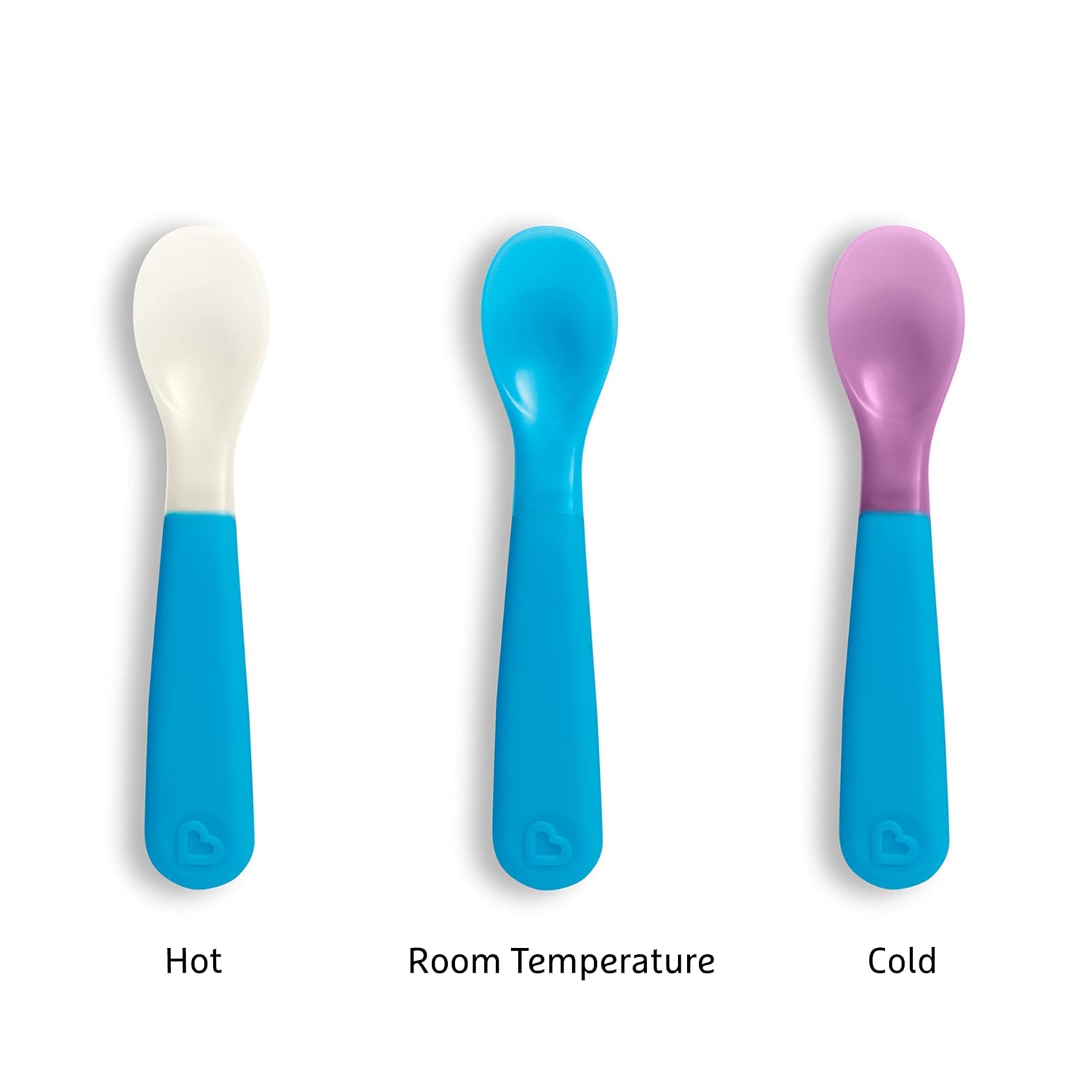 Munchkin® ColorReveal™ Color Changing Toddler Forks and Spoons, 6 Pack : Baby