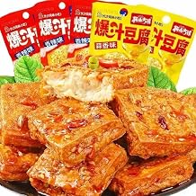 2 Flavors Fresh Tender Tofu,Spicy Garlic Bean Curd,Healthy Nutritious Snacks,Instant Meal Food,Mala Latiao,Leisure Food,Vegetarian ,Delicious Chinese Snack Gifts Mixed flavor,5bags