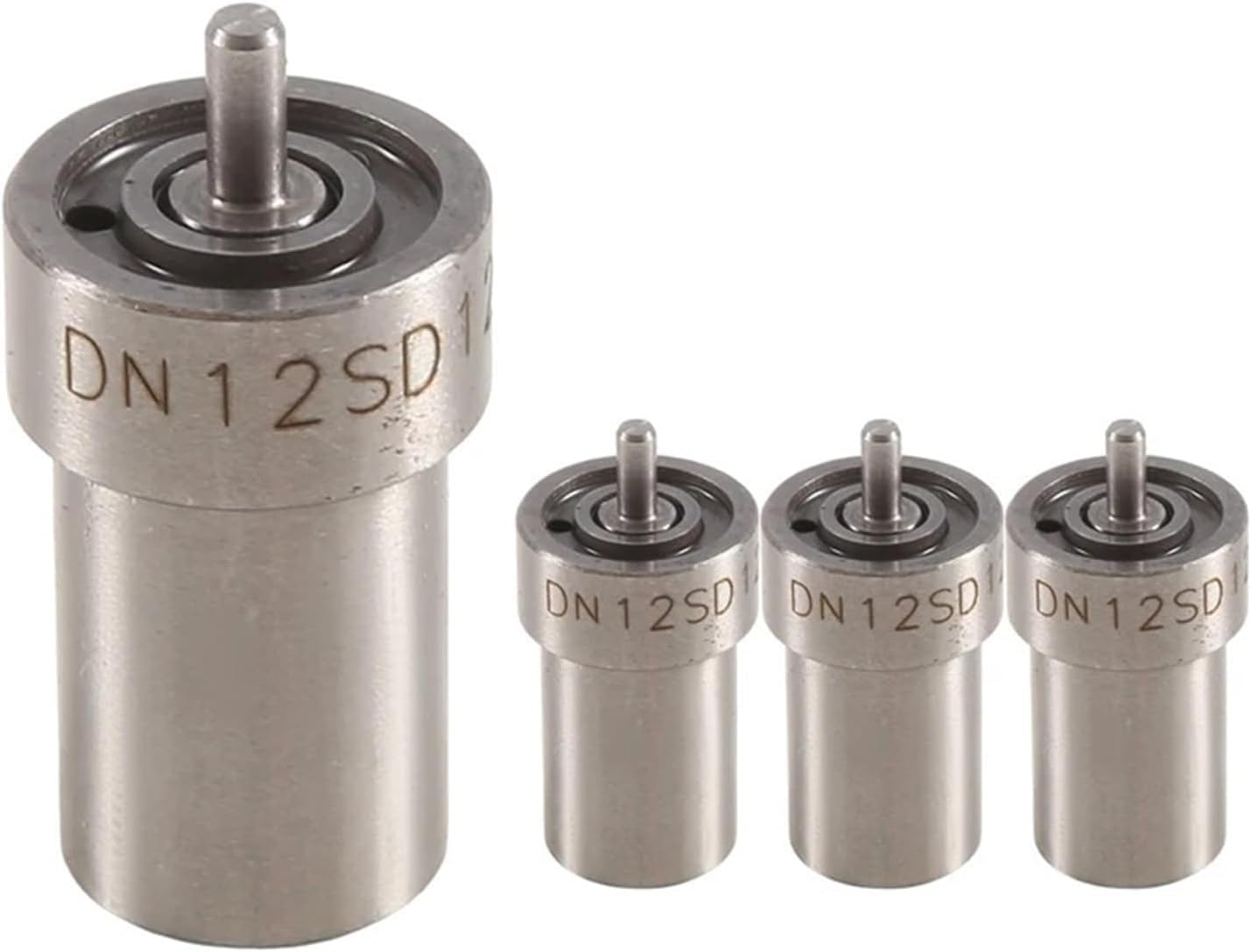 4PCS DN12SD12 Diesel Fuel Injector Nozzle 093400-0100 0434250027 105000-1600 DN12SD12 Compatible Kubota Engine Applications D650 D750 D850 D950 V1100
