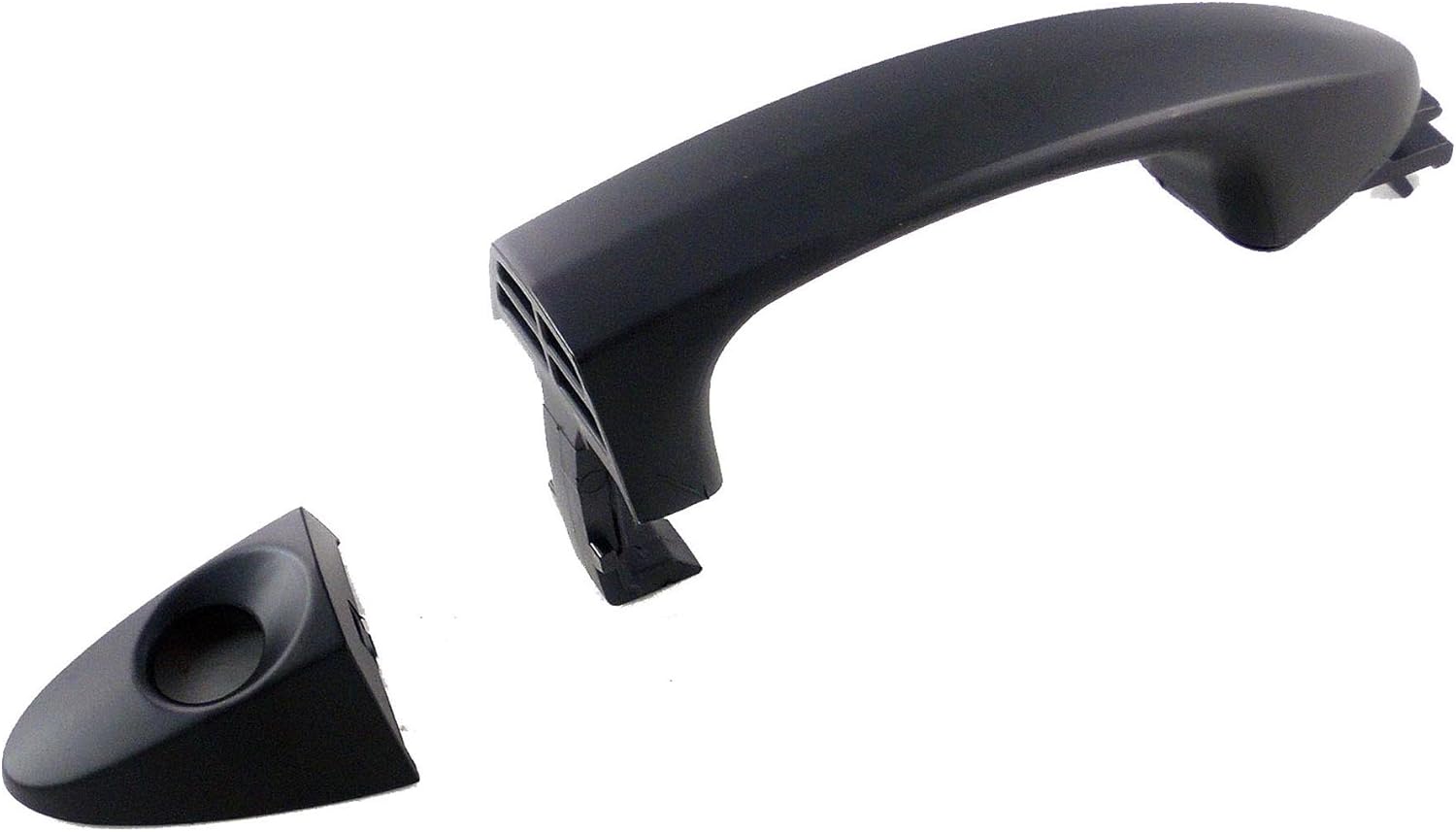 Dorman 81960 Exterior Door Handle Compatible with Select Ford Models, Smooth Black