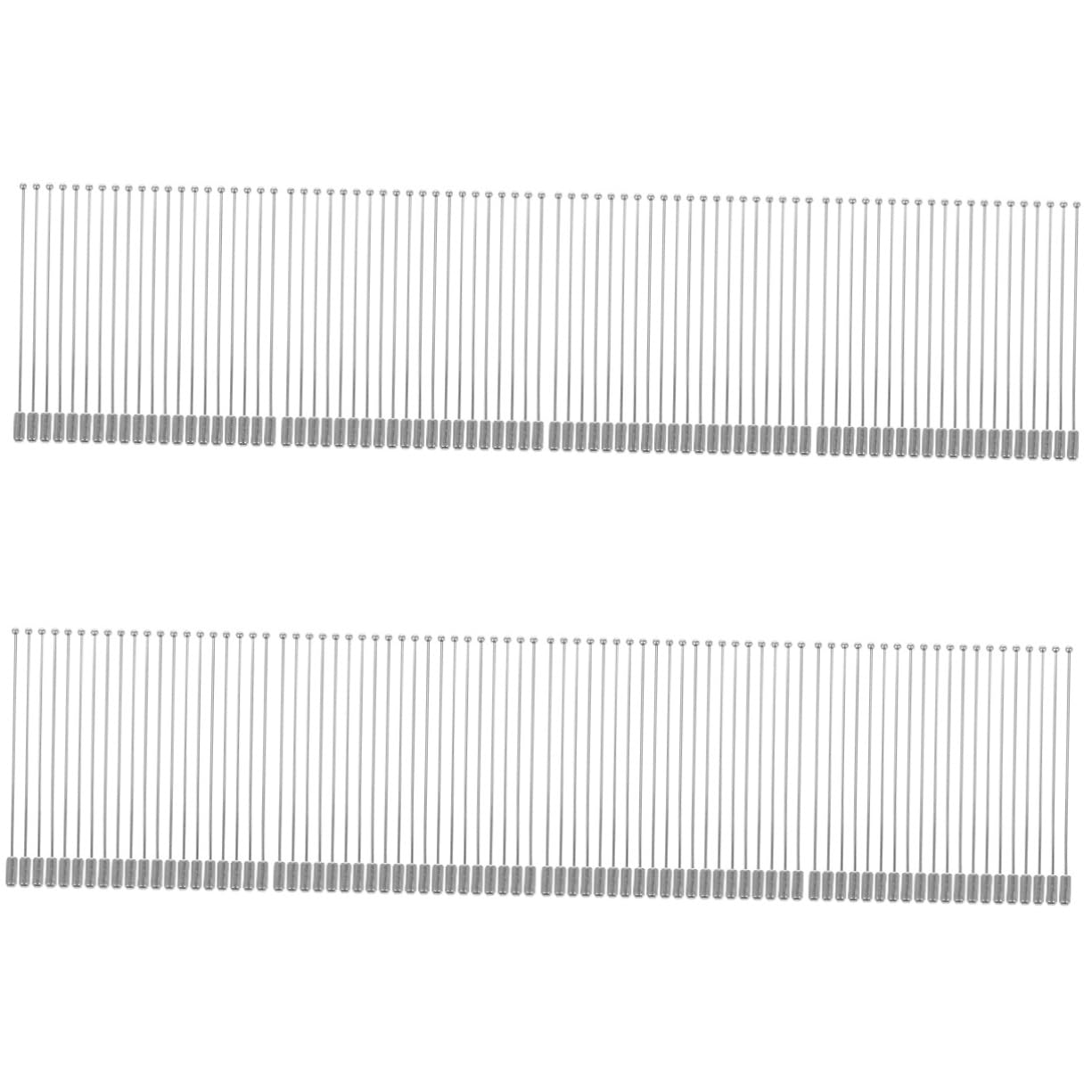 Housoutil 160 Pièces Épingles Broche Tête Ronde Argenté pour Fabrication Bijoux Couture DIY Costume