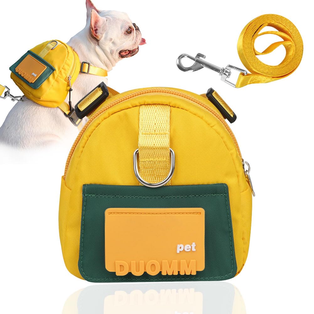 Amazon | 犬用リュック ハーネス リード セットペットバックパック