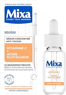 Mixa Concentrated Anti-Stain Serum with Vitamin C and Glycolic Acid 30 ml