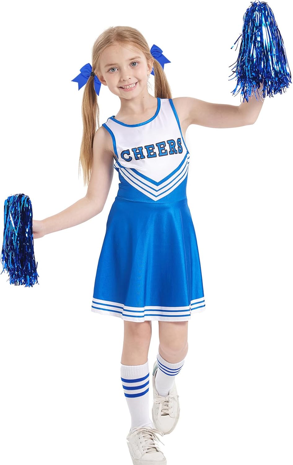Cheerleader Costume, Cheerleader Costume for Girls, Cheerleader Uniform, Carnival Costume for Halloween and Fancy Party