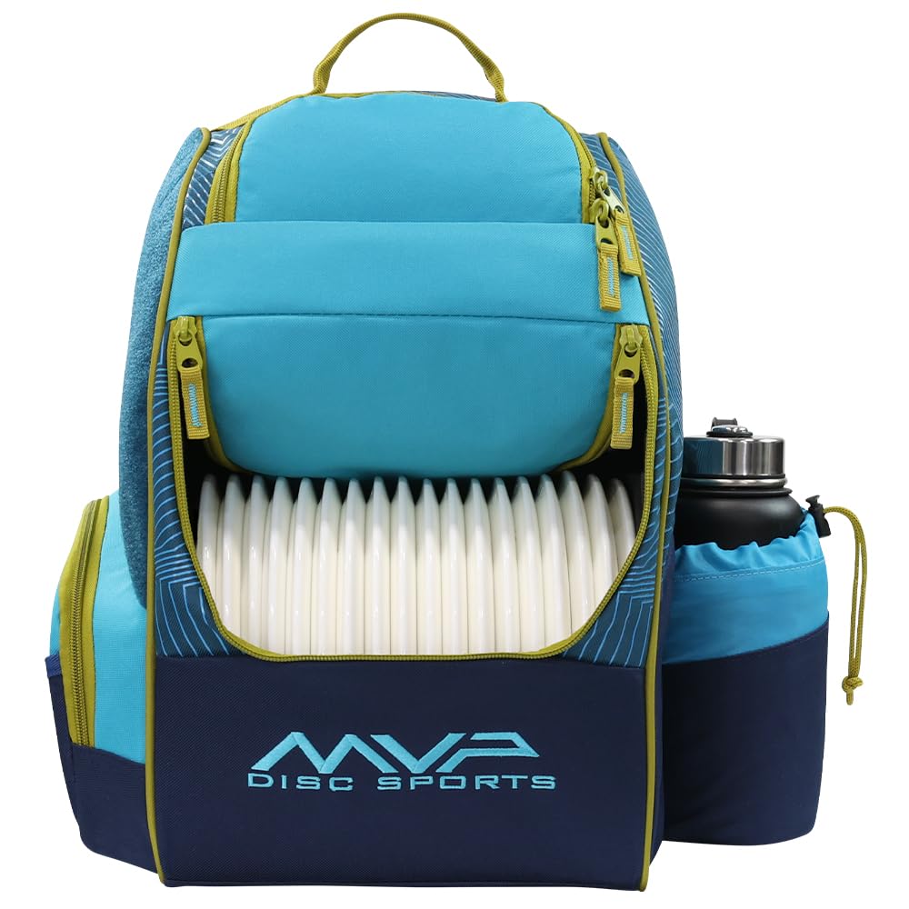 MVP Disc Sports Shuttle Disc Golf Backpack Bag (Choose Your Style and Color)