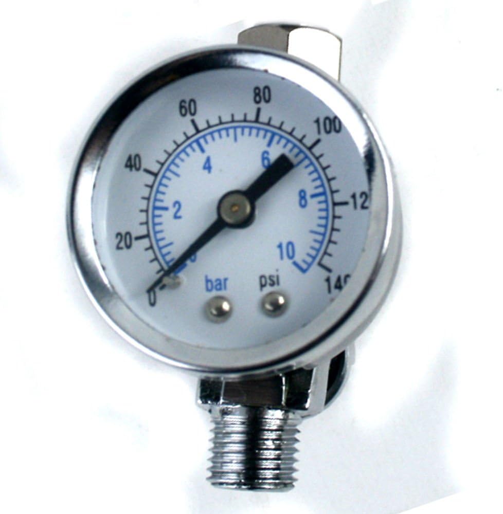 ScratchDoctor Mini Air Regulator Spray Paint Gun Dial Gauge
