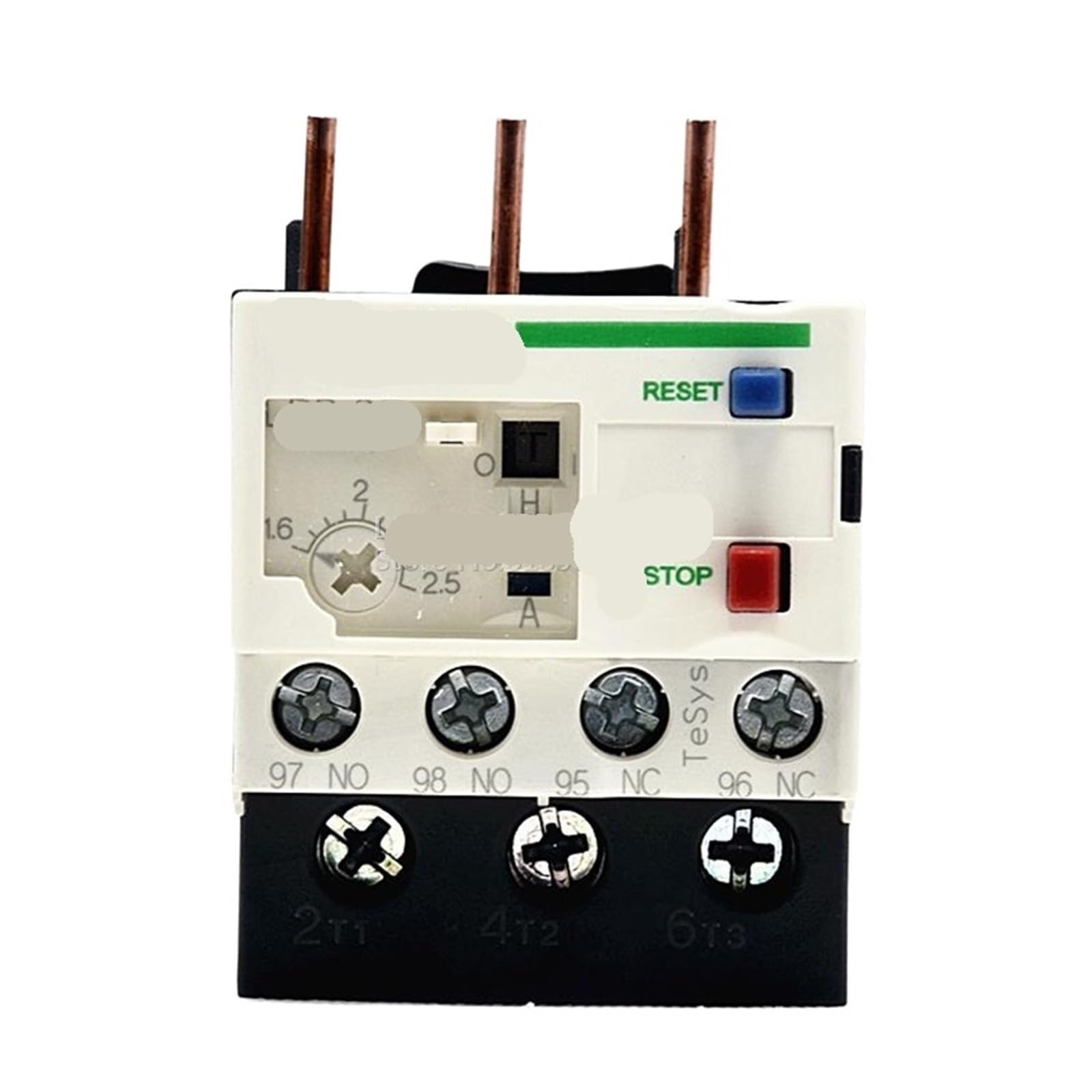 Relais thermique LRD07C évite la surchauffe moteur de type LC1D de 1,6 à 2,5 A