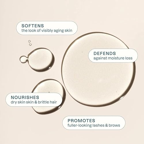 Miniatura 7 de Cliganic Aceite de ricino orgánico USDA 100 puro 16 onzas con kit de pestañas para pestañas cejas cabello y piel a granel prensado en frío natural