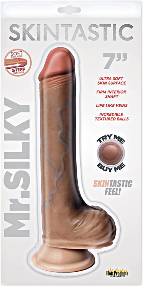 Hott Products Unlimited 64616: Skinsation Mr.Silky 7In Dildo