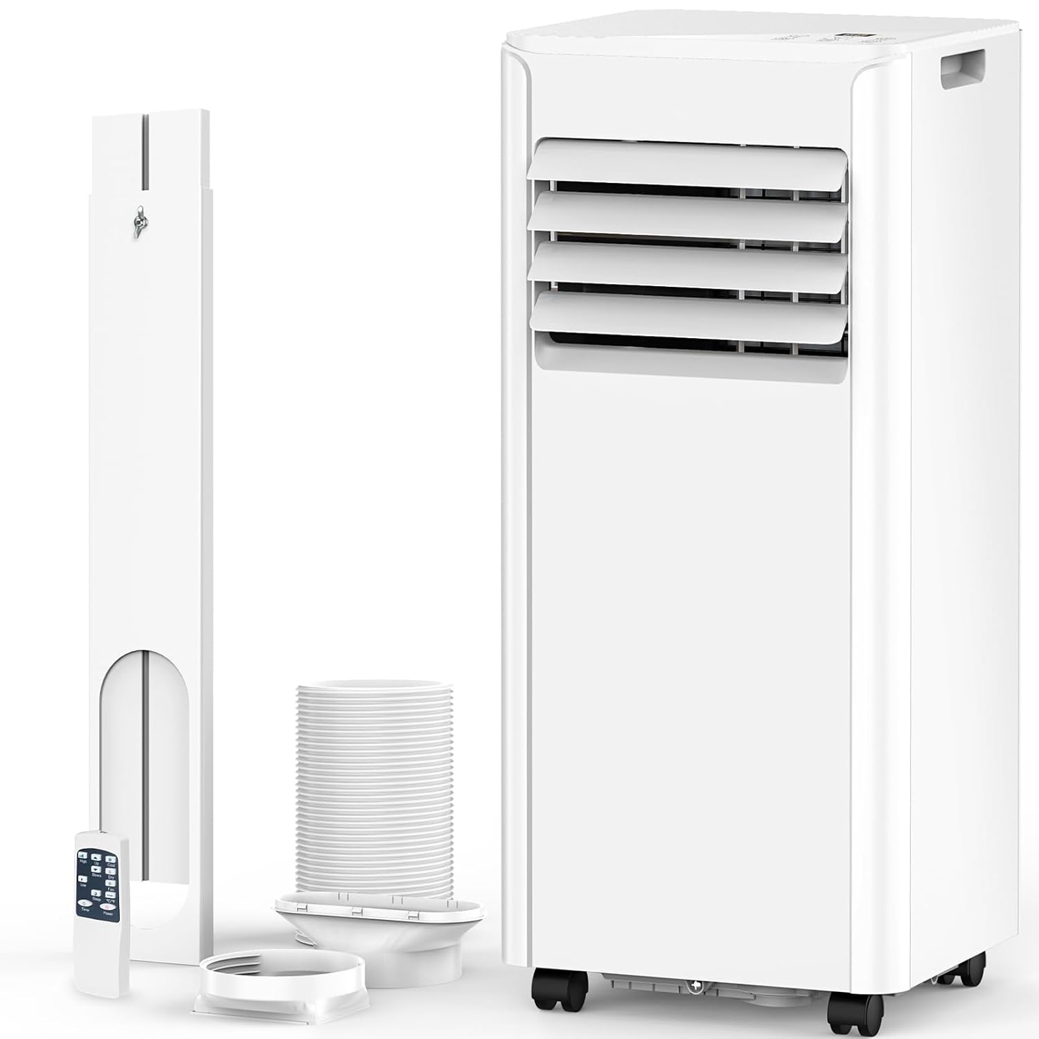 Portable Air Conditioners 8000 BTUs Portable AC unit Cools Up to 350 sq ft 3-in-1 Free Standing Cooling