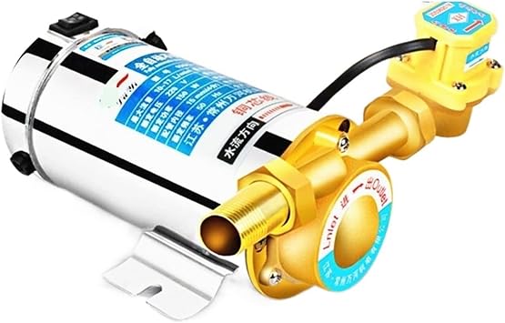 Booster Pump Household Mute for Tap Water Pipeline/Heater with Automatic Flow Switch,Solar Energy Hot and Cold Water Pump Bricolage et outils150W