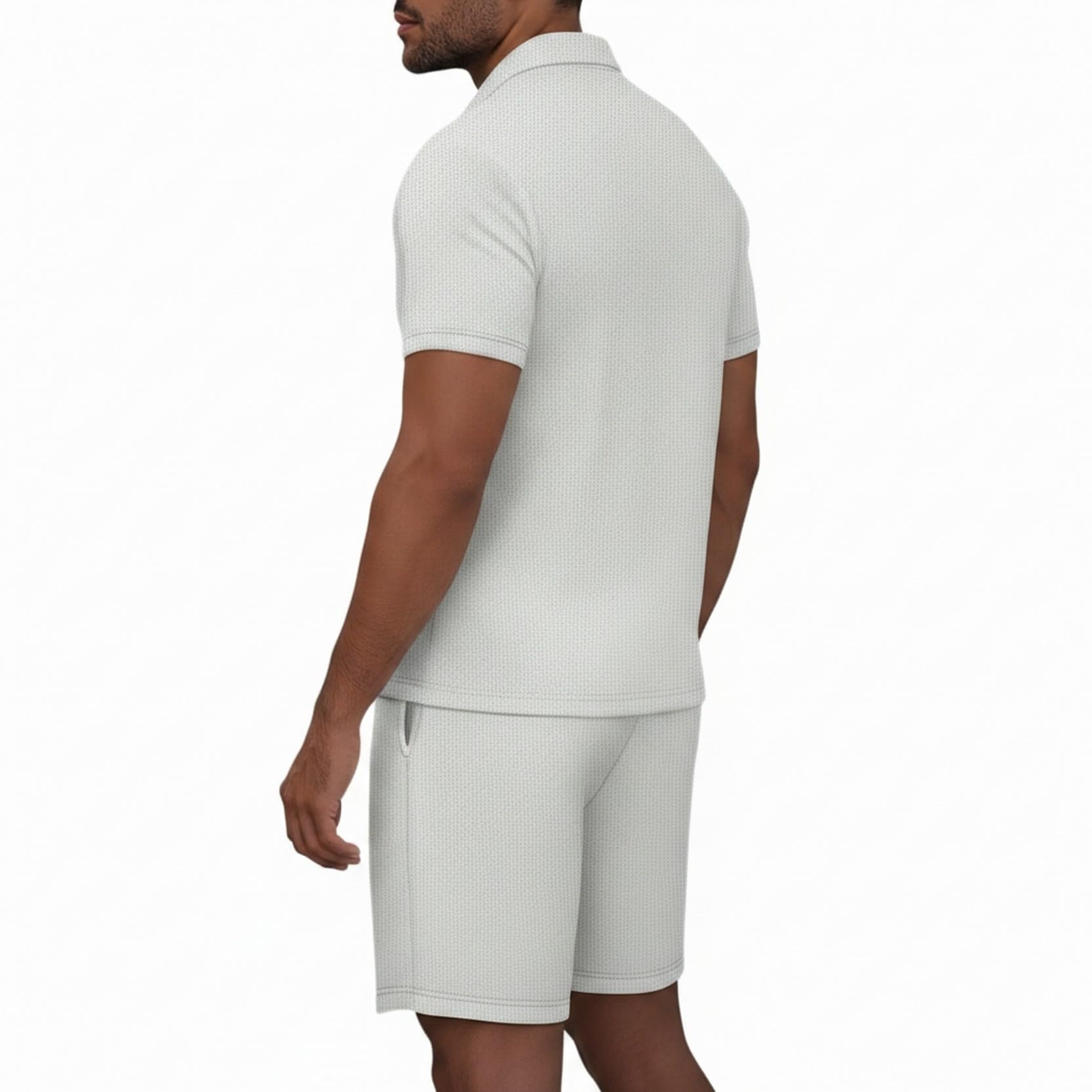 Tuta Uomo Sportiva Completo Uomo Casual T-Shirt Maniche Corte e Pantaloncini Abbigliamento Set Estiva