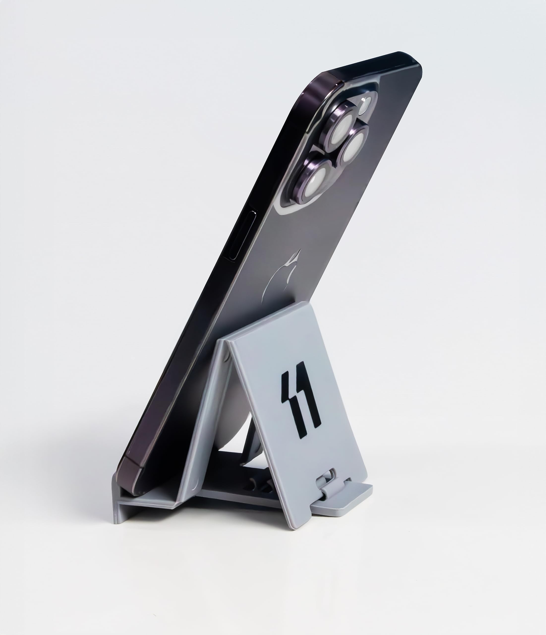 ElevOne Mobile Holding Tabletop Stand, Foldable Design, Height Adjustment, Wide Compatibility, Multipurpose, Anti-Skid Design for Smartphones (EMS-1, Grey) (B0C9WSTVP8) Amazon Price History, Amazon Price Tracker