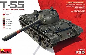 Amazon | ミニアート 1/35 T-55ソビエト中戦車 プラモデル MA37027