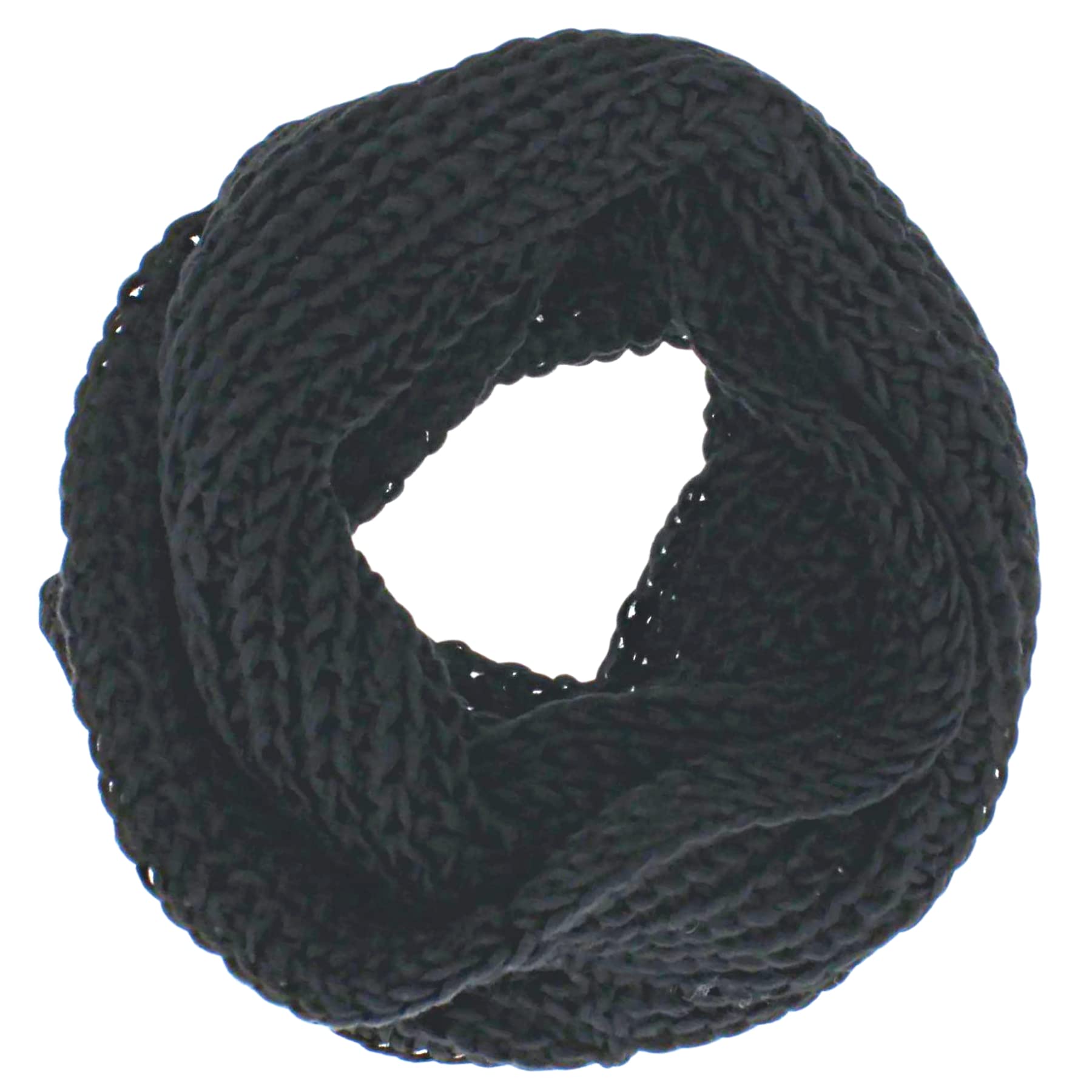 Topkids Accessories Women's Grey Scarf - Looped Infinity Snood For & Men, Neck Warmer (Grey)