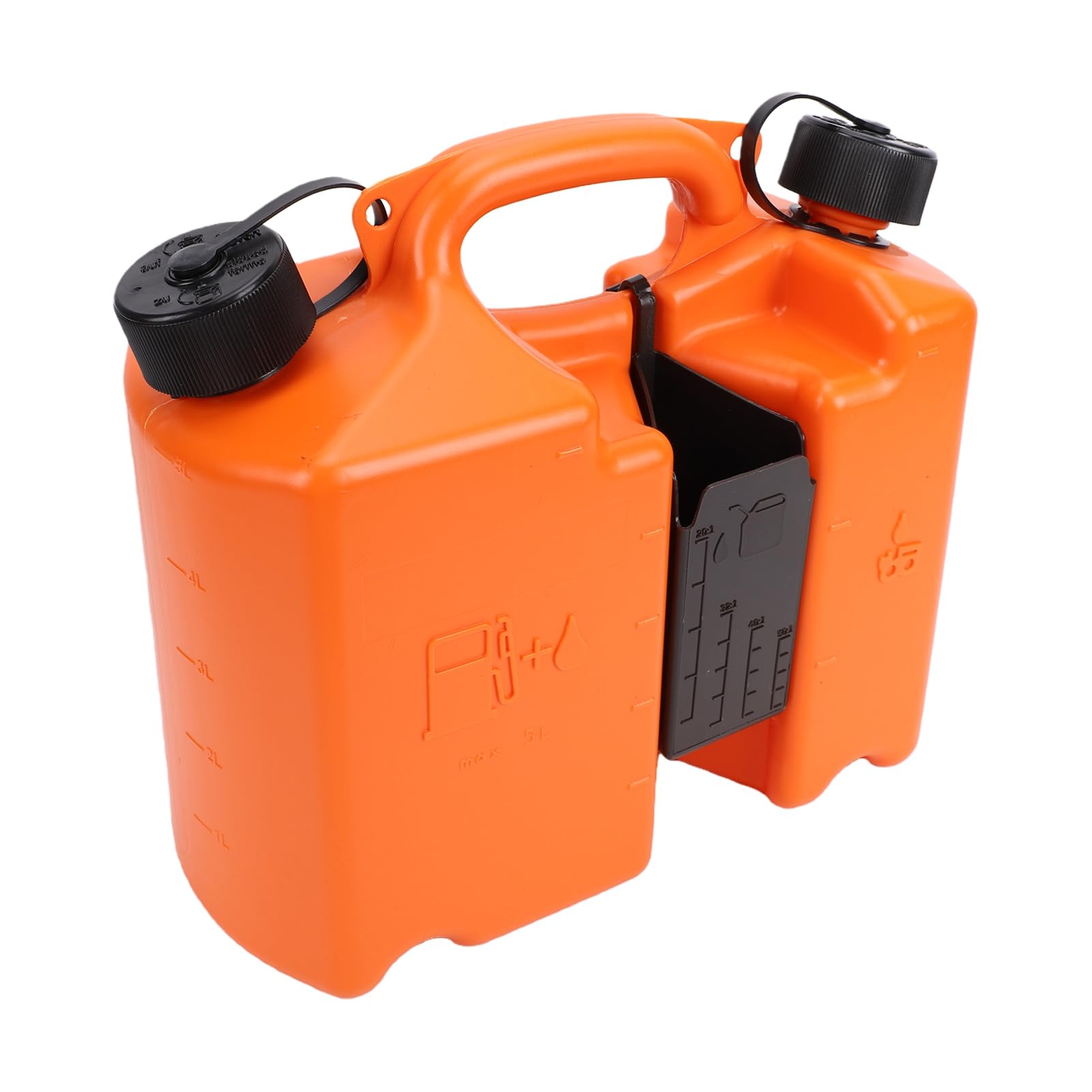 Fafeicy Tanica per Carburante e Olio per Catena, Doppia Camera, capacità