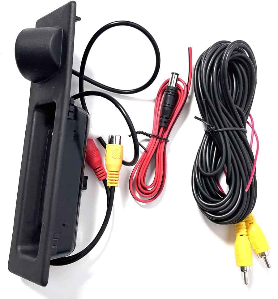 HD 1280x720p Trunk Handle Rear View Camera Replacement for BMW F Series 3/4/5 X3 X4 F30 F32 F10 F11 F25 | IP67 Waterproof Reverse Backup Camera | OEM Fit, Night Vision, Easy Installation