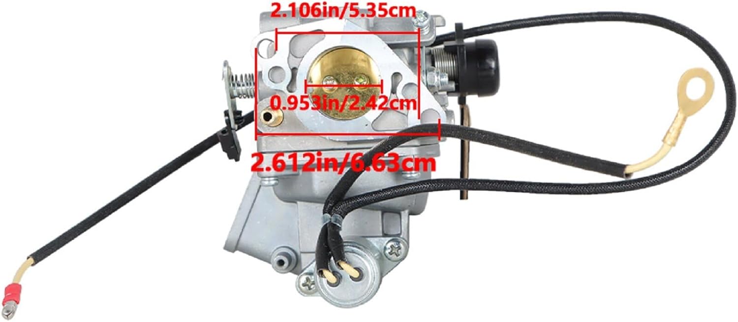 GX620 Carburetor Replacement for GX610 18HP GX620 20HP V-Twin Horizontal Engine Replace 16100-ZJ0-871 16100-ZJ1-872 16100-ZJ1-872 with Oil Filter