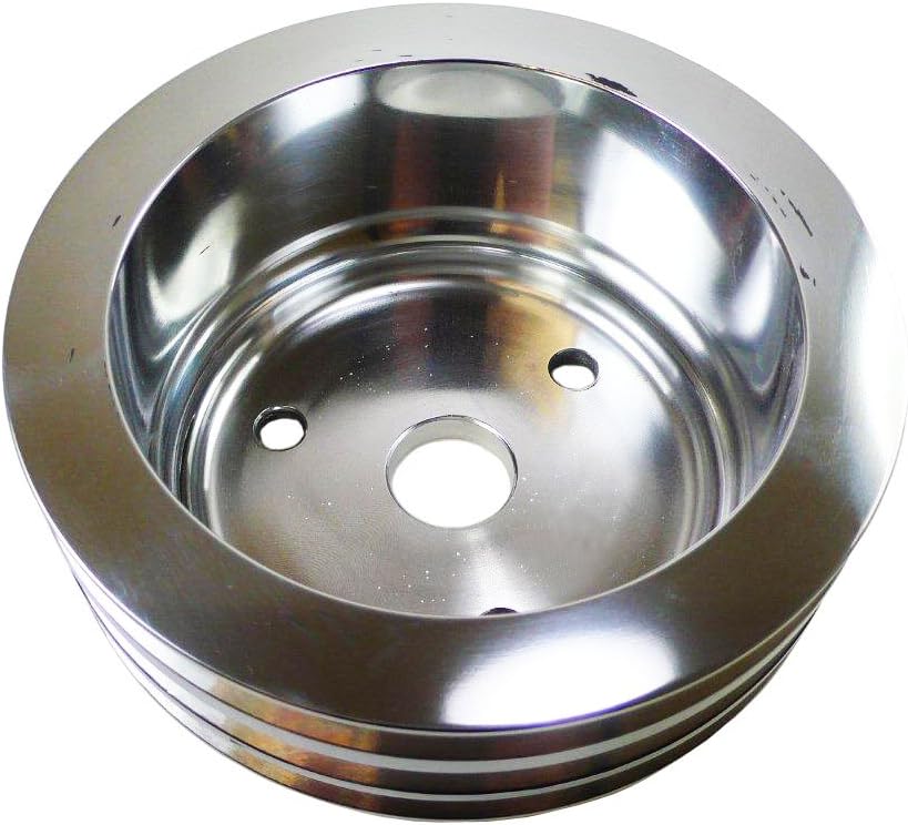 Racer Performance Chevy Small Block Polished Aluminum Crank