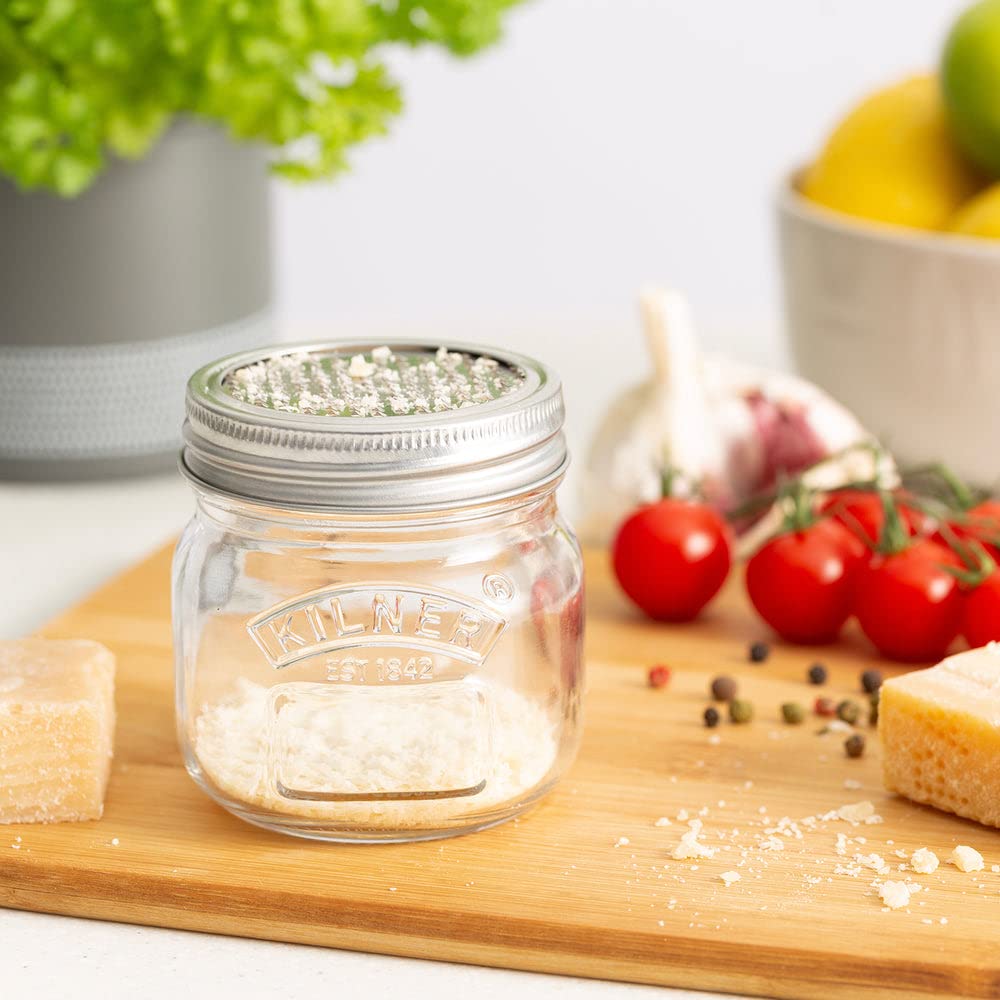 Kilner Cam saklama kavanozu, ince rendelenmiş 250 ml