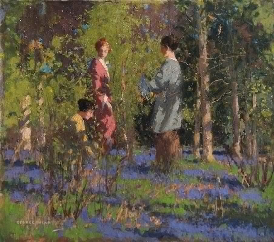 Tableau Cueillette des jacinthes George Henry pour rompre la monotonie de vos murs