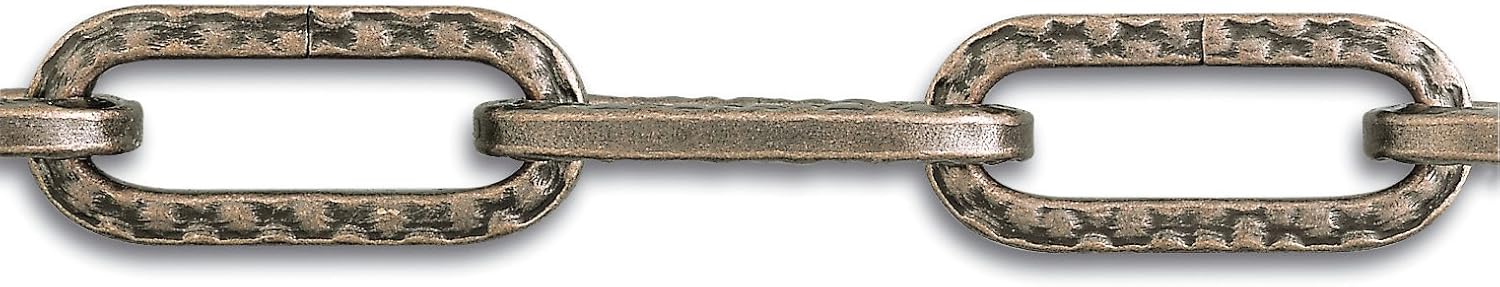 Chapuis BL10 Chain for Decoration Steel Wire Indicative Workload, Brown, 25 m/Ø 2 mm