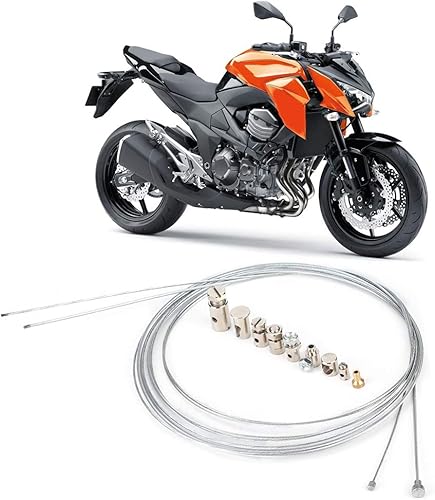 Miniatura 3 de Kit de reparación de cable de acelerador, Kit de reparación de cables de embrague de motocicleta universal de embrague acelerador de freno kit de