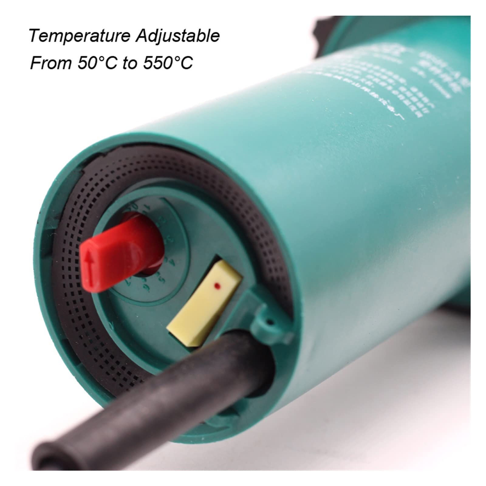 Pistolet termiczny 1080W plastikowy pistolet spawalniczy na gorące powietrze z rolką dyszy zgrzewarka do tworzyw sztucznych zestaw opalarki spawacz do zderzaka PP pcv (Color : 1080W Welding Set B, S