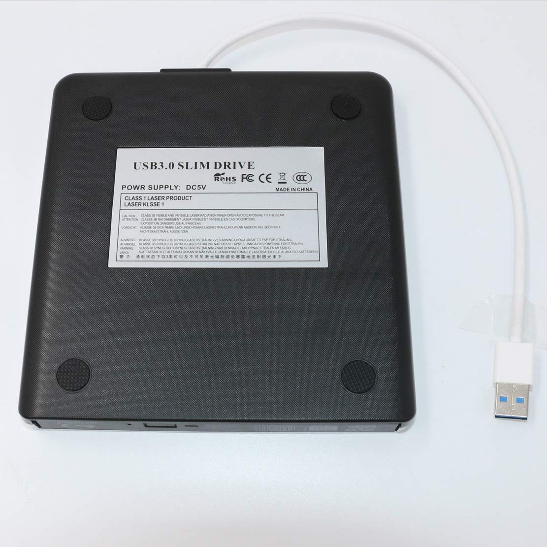 unità Ottica Esterna unità CD Apparire Stile Portatile USB3.0 Dvd +/- RW Bruciatore Rewriter per PC/Computer Portatile/Windows/Mac OS