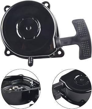 For LT 50 Pull Start For Suzuki for LT 50 for LT-A50 for LT50 A Quad for RUNNER Starter Recoil, Easy Installation, Aluminum Alloy Pull Start Starter Recoil Replacement Part, Easy To Install