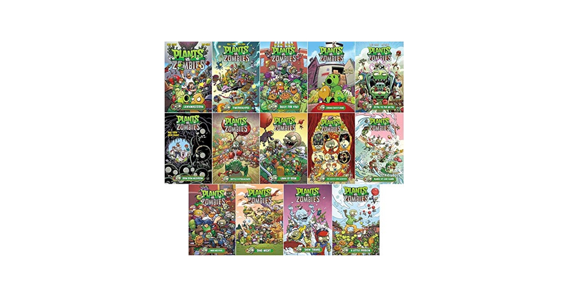 【英語コミック】PLANTS VS. ZOMBIESシリーズ Amazon.com: Plants vs Zombies The Beginning: 9781990089565