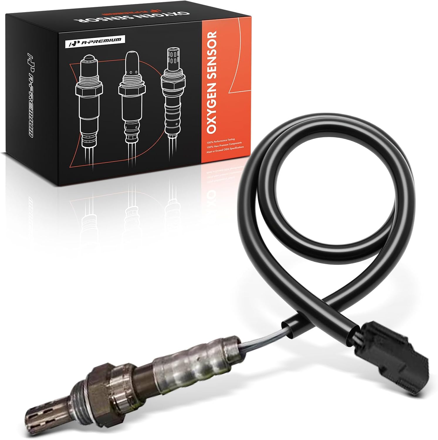 A-Premium O2 Oxygen Sensor Compatible with Kia Sorento 2021-2023, Sportage 2023 & Hyundai Santa Fe 2021-2023, Tucson 2022-2024, Santa Cruz 2022-2024, Downstream