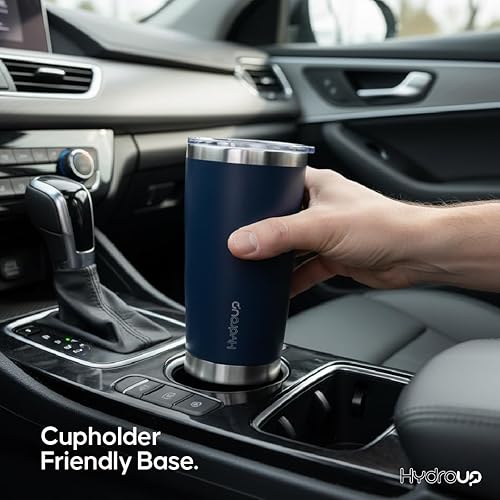 Miniatura 2 de Taza de 20 oz  Taza de café de acero inoxidable aislada con tapa  Taza de viaje de café y taza de café helado  Taza a prueba de derrames  Tazas