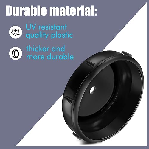 Miniatura 4 de Asientos deslizantes para muebles de patio de 1.5 pulgadas, tapas para muebles de exterior de hierro forjado, fácil de instalar, protectores