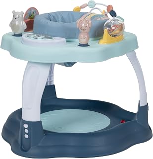 Cosco Kids Play-in-Place Rainbow Activity Center: 6 Interactive Toys, 360° Seat, Height Adjustable Jumper, Machine Washable