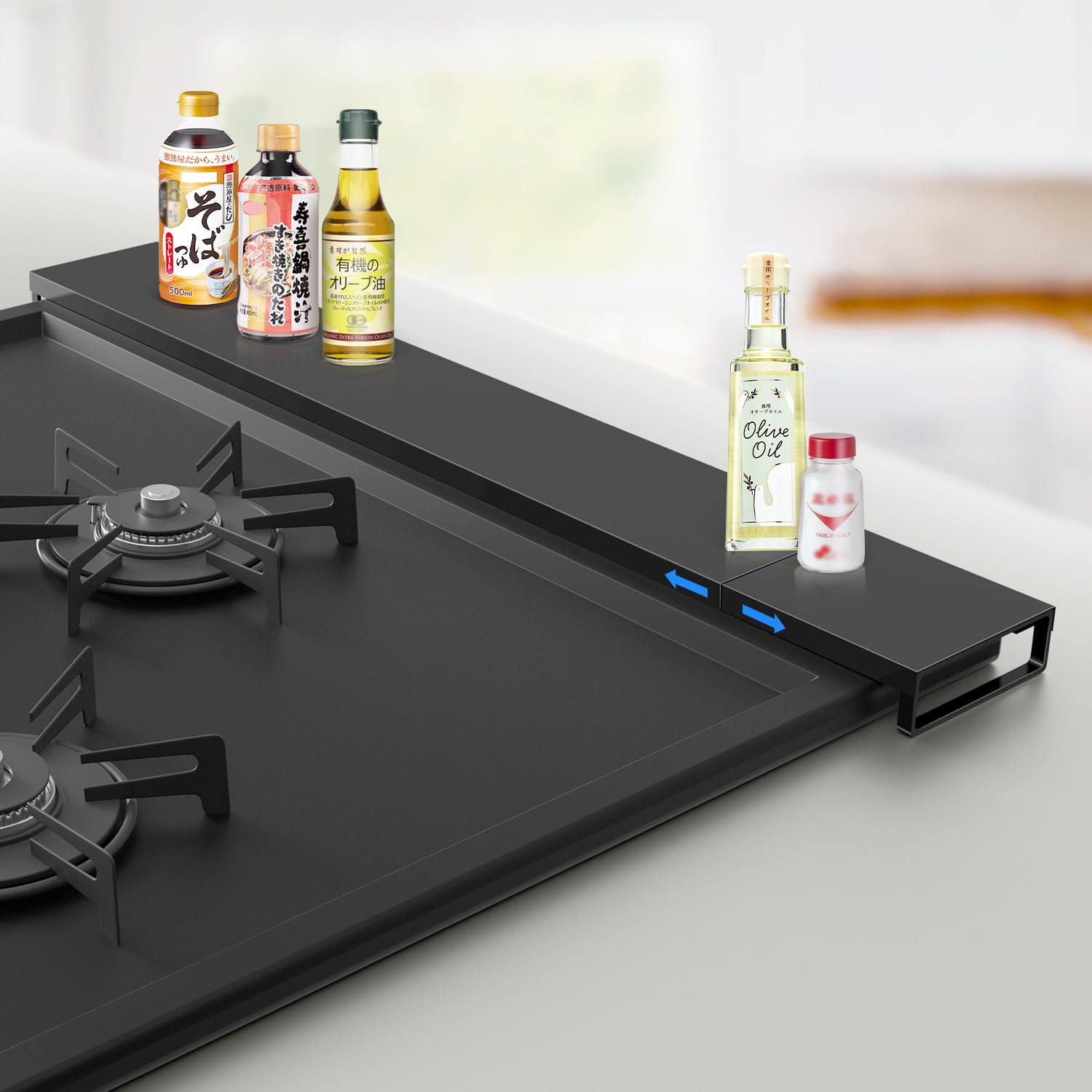 X XBEN 排気口カバー 伸縮式 薄型 実用幅43-80cm マットな質感 コ…