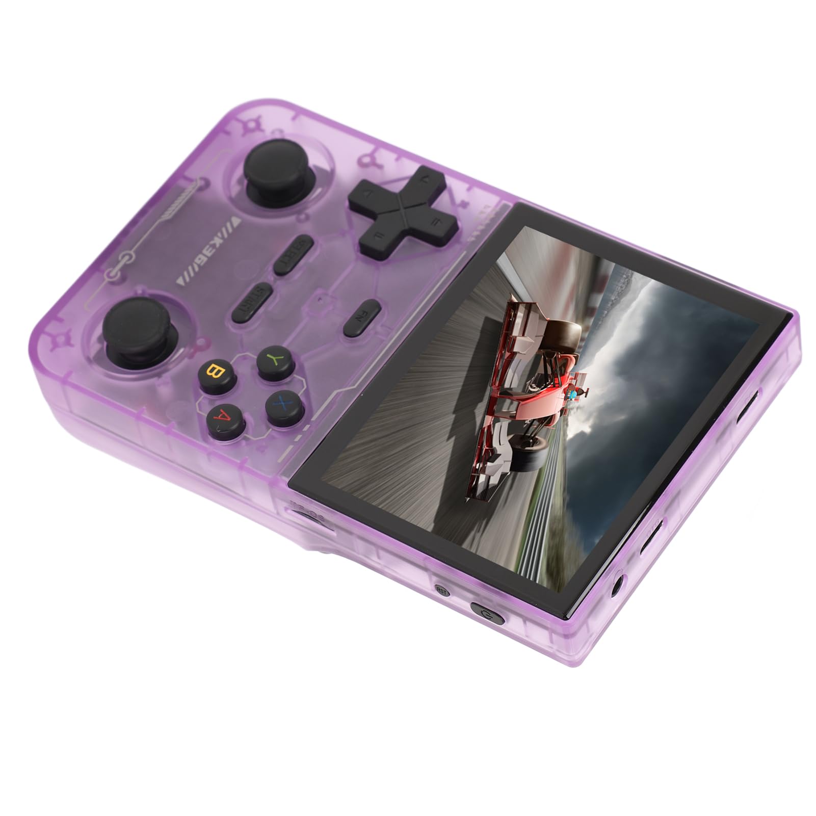 Tbest Console Portable rétro Double Joystick Hd 3.5 -cc (Violet)