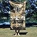 Northwest NFL New Orleans Saints Oversized Microfiber Beach Towel, 40 x 72 Inches – Quick Dry, Sand Resistant, Lightweight, Highly Absorbent, Distorter Design