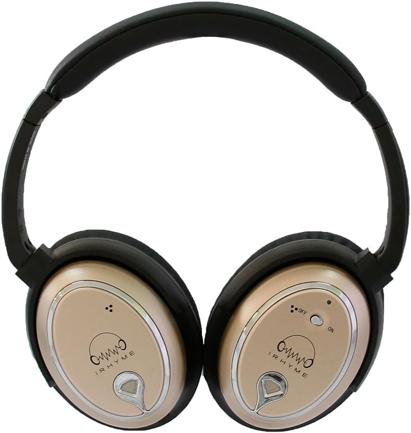 IRHYME's' 'Gold' Noise Cancelling Headphones
