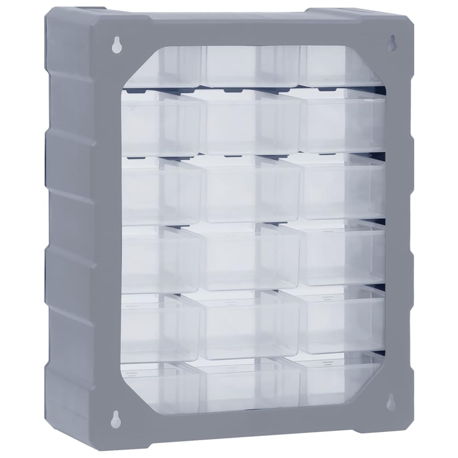 Fasba Organizador de Herramientas con 18 Cajones - para Almacenamiento y Organización de Tornillos, Clavos y Accesorios Modelo FCLRZJ-149598ES